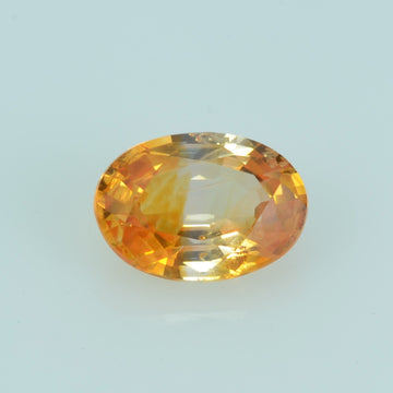 0.53 Cts Natural Yellow Sapphire Loose Gemstone Oval Cut