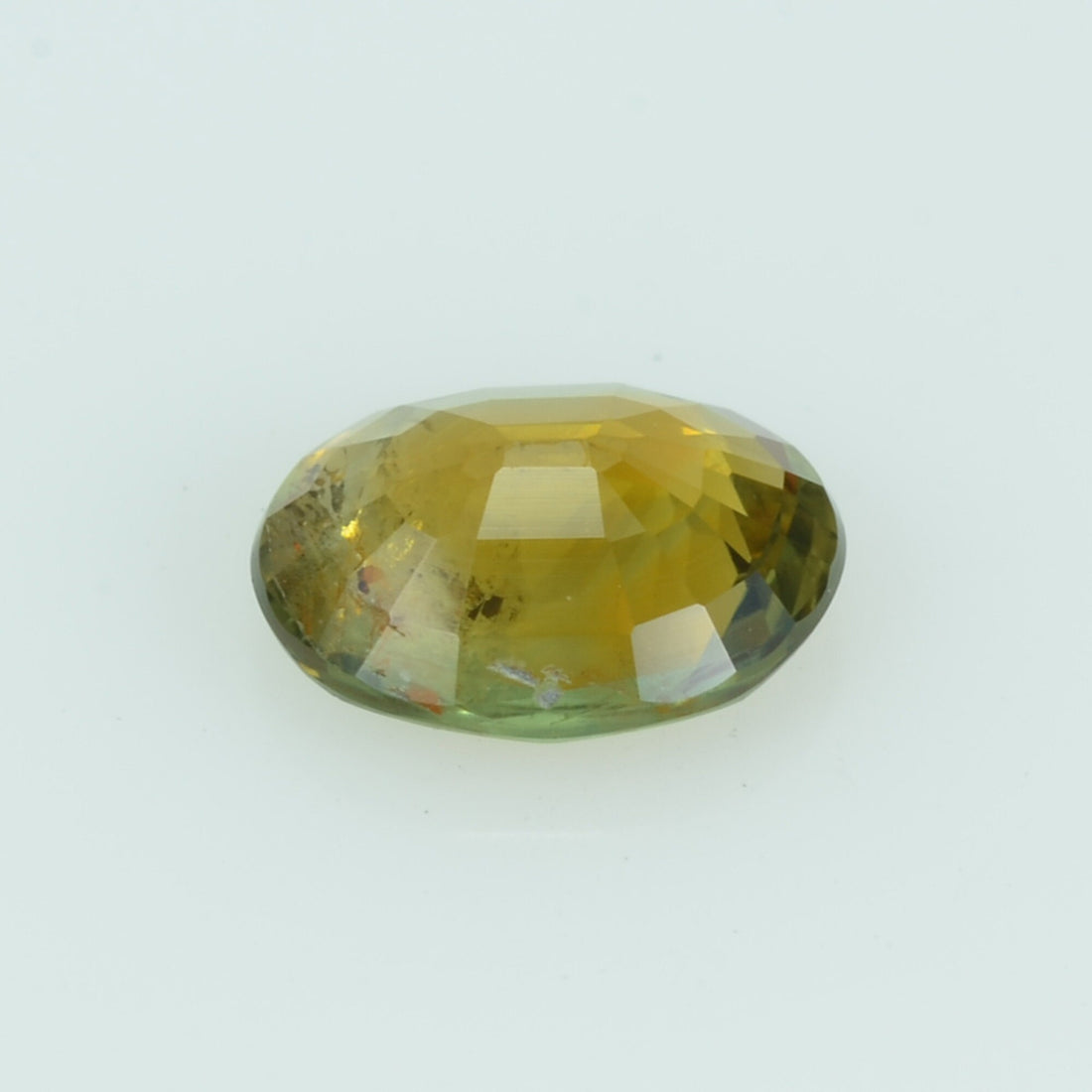 0.57 Cts Natural Yellow Sapphire Loose Gemstone Oval Cut