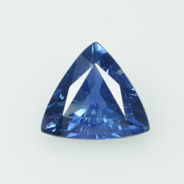 0.68 Cts Natural Blue Sapphire Loose Gemstone Trillion Cut