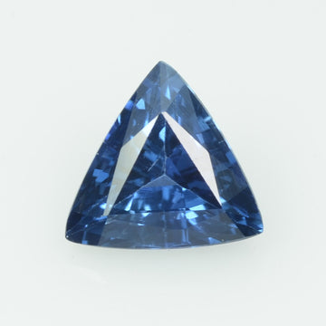 0.82 Cts Natural Blue Sapphire Loose Gemstone Trillion Cut