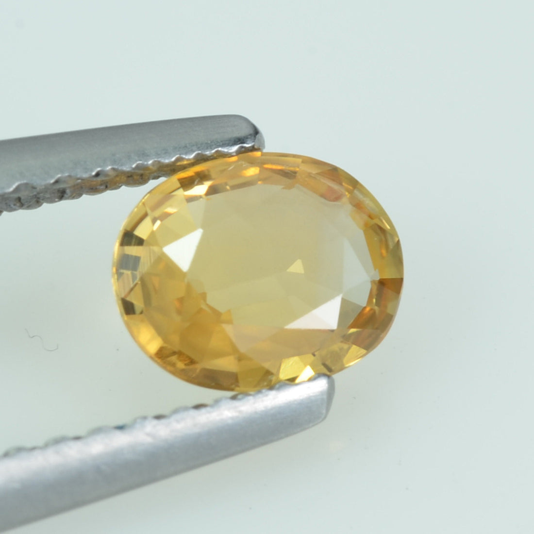 0.51 Cts Natural Yellow Sapphire Loose Gemstone Oval Cut