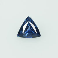 0.26 Cts Natural Blue Sapphire Loose Gemstone Trillion Cut