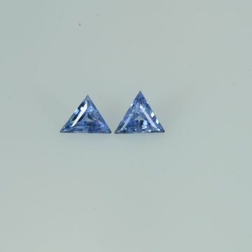 0.27 Cts Natural Fancy Sapphire Loose Gemstone Trillion Cut