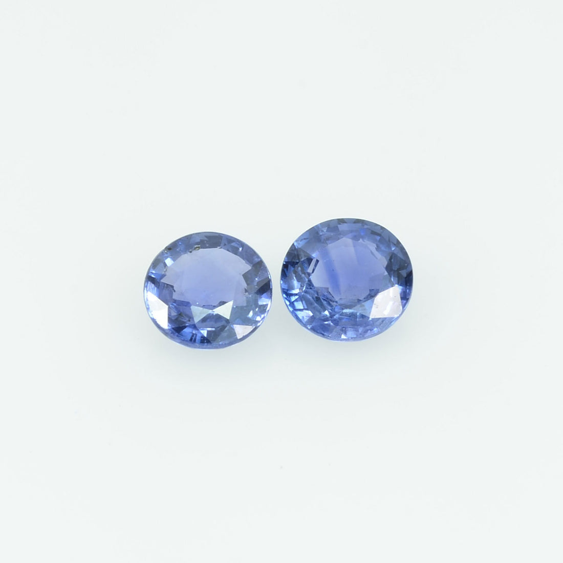 4 mm Natural Blue Sapphire Loose Gemstone Round Cut