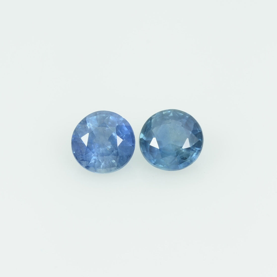 4 mm Natural Blue Sapphire Loose Gemstone Round Cut