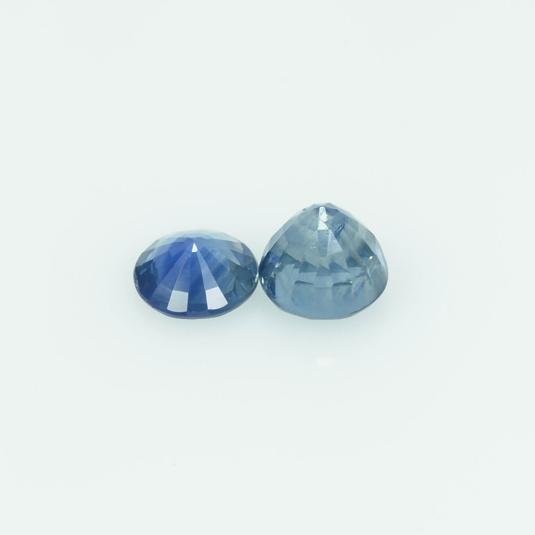 4 mm Natural Blue Sapphire Loose Gemstone Round Cut