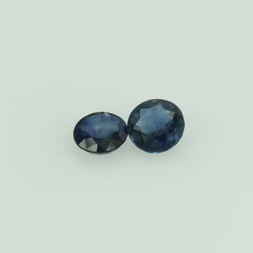 3.3 mm Natural Blue Sapphire Loose Gemstone Round Cut