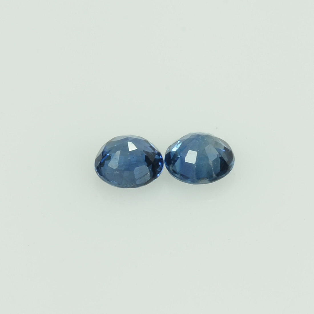 3.3-3.4 mm Natural Blue Sapphire Loose Gemstone Round Cut