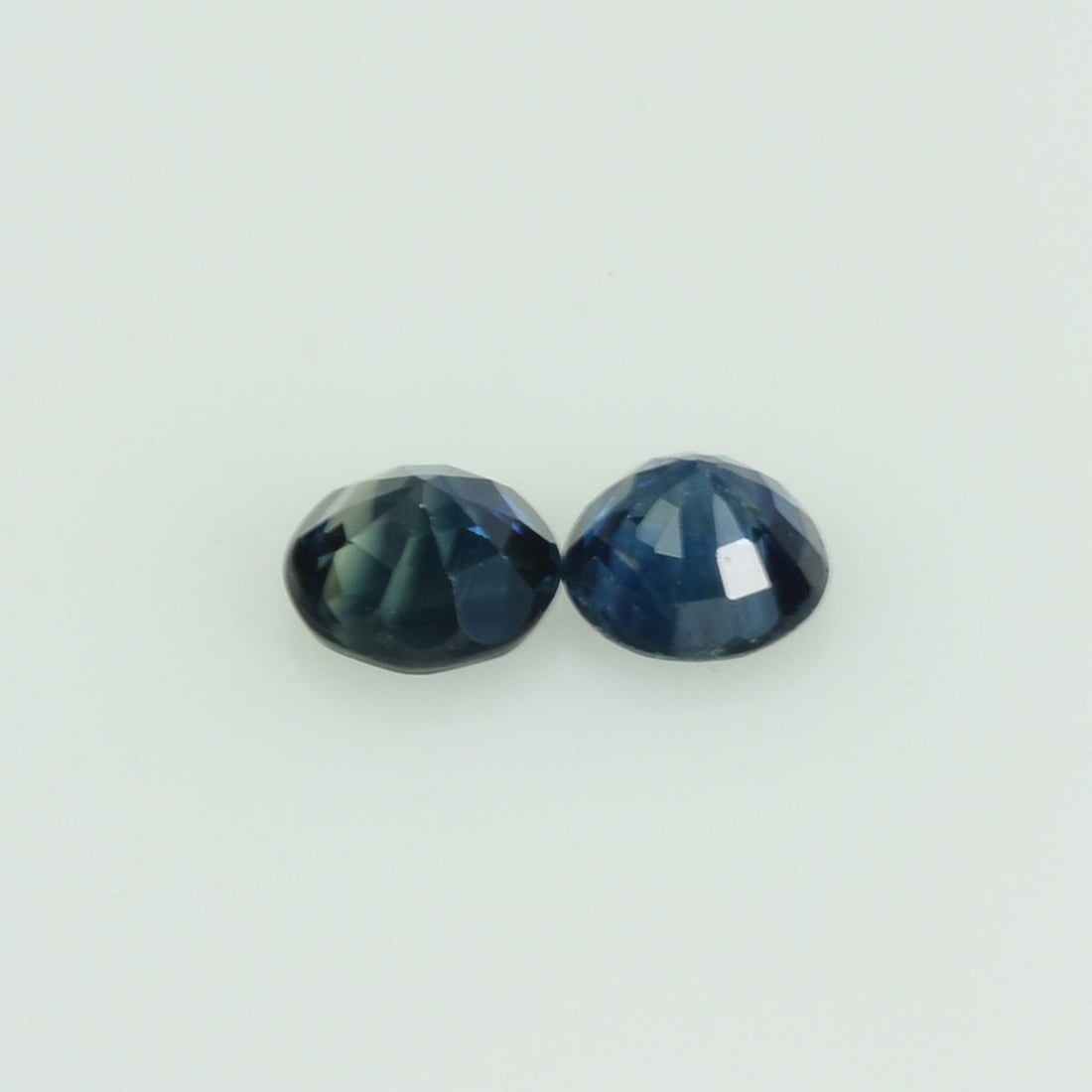 3.7 mm Natural Blue Sapphire Loose Gemstone Round Cut