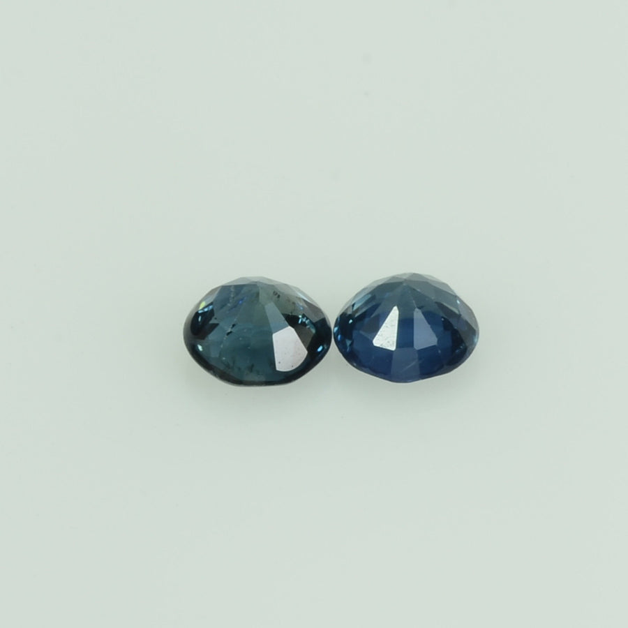 3.5 mm Natural Blue Sapphire Loose Gemstone Round Cut