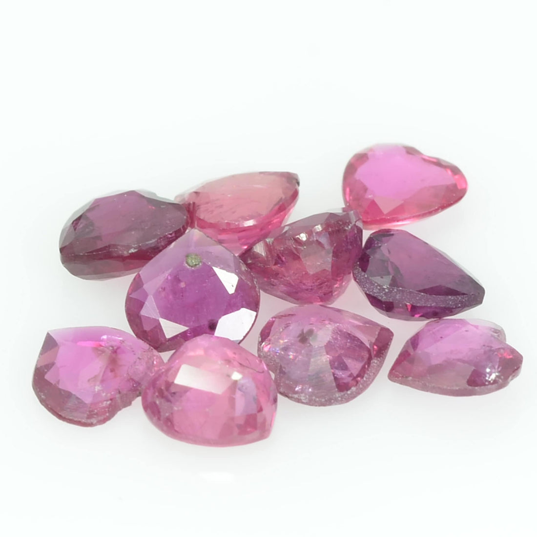 4.5 Mm Natural Ruby Loose Gemstone Heart Cut