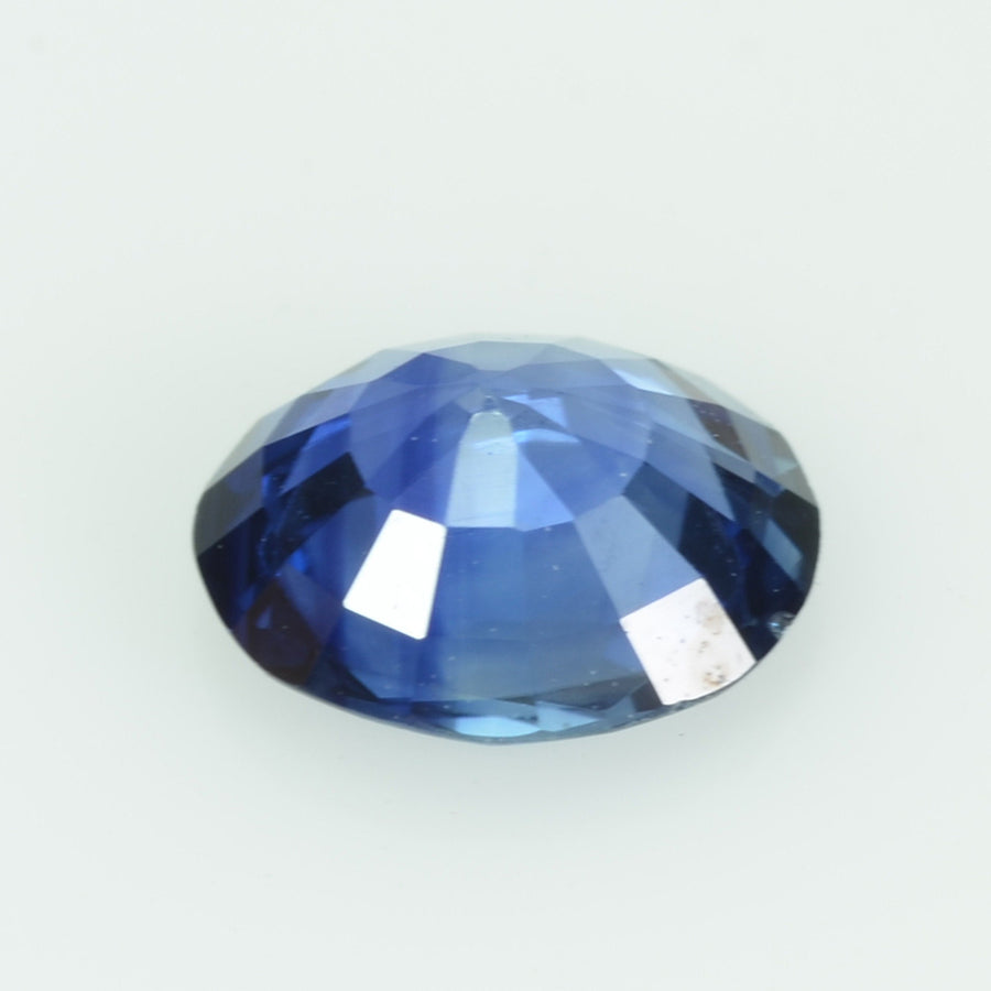 0.84 Cts Natural Blue Sapphire Loose Gemstone Oval Cut AGL Certified
