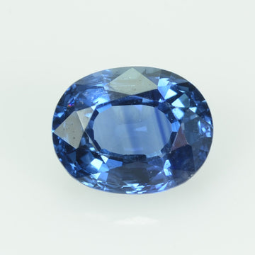 0.88 Cts Natural Blue Sapphire Loose Gemstone Oval Cut