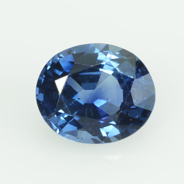 0.96 Cts Natural Blue Sapphire Loose Gemstone Oval Cut AGL Certified