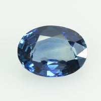 1.00 Cts Natural Blue Sapphire Loose Gemstone Oval Cut AGL Certified