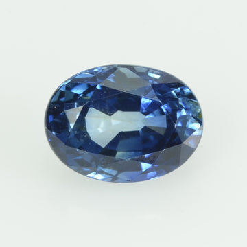 1.04 Cts Natural Blue Sapphire Loose Gemstone Oval Cut AGL Certified