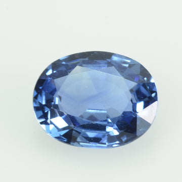 1.00 Cts Natural Blue Sapphire Loose Gemstone Oval Cut AGL Certified