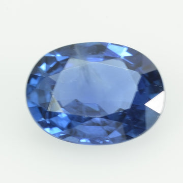 1.23 Cts Natural Blue Sapphire Loose Gemstone Oval Cut AGL Certified