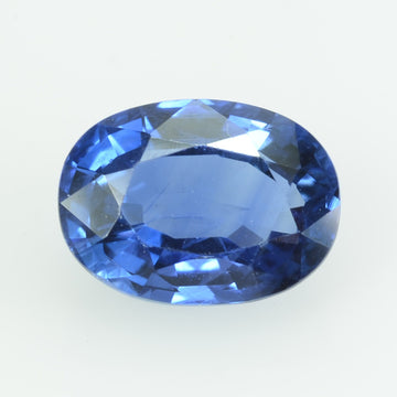 1.35 Cts Natural Blue Sapphire Loose Gemstone Oval Cut AGL Certified