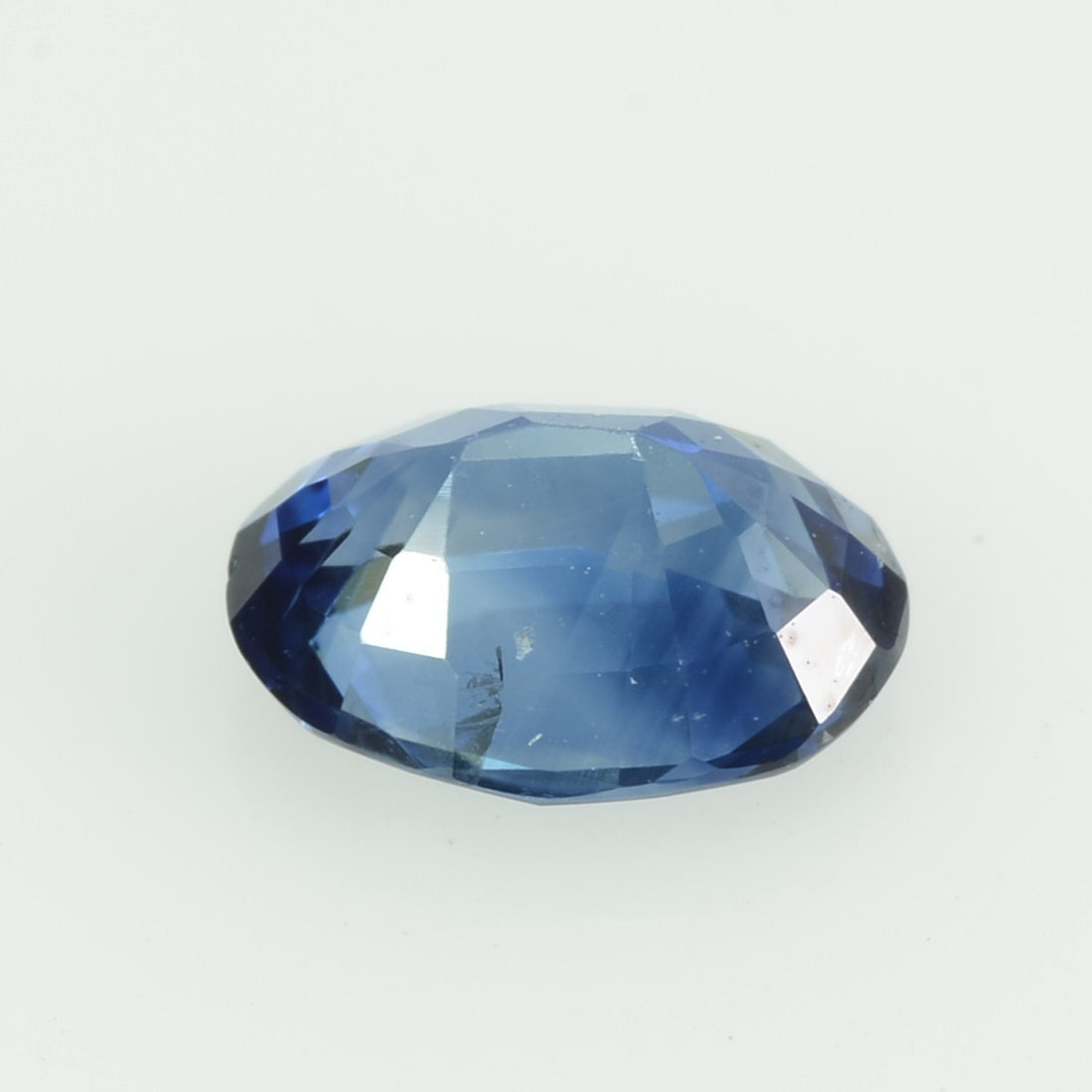 0.75 Cts Natural Blue Sapphire Loose Gemstone Oval Cut AGL Certified