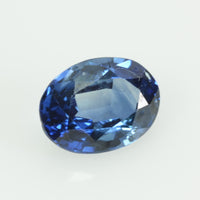 0.75 Cts Natural Blue Sapphire Loose Gemstone Oval Cut AGL Certified
