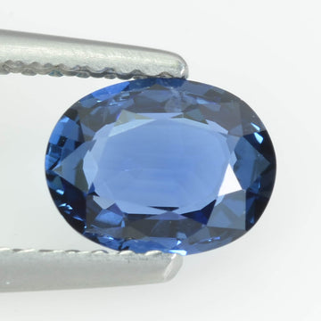 1.00 cts natural blue sapphire loose gemstone oval cut