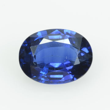 0.89 cts natural blue sapphire loose gemstone oval cut