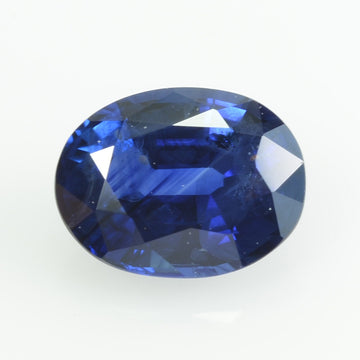 1.11 cts natural blue sapphire loose gemstone oval cut AGL Certified