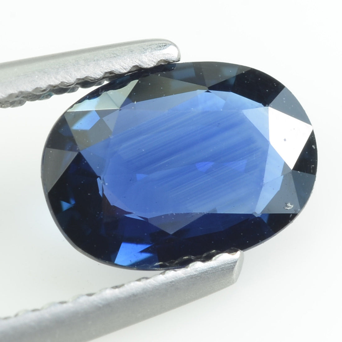 1.11 cts natural blue sapphire loose gemstone oval cut AGL Certified