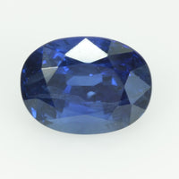 1.56 cts natural blue sapphire loose gemstone oval cut AGL Certified