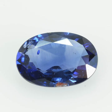 0.91 cts natural blue sapphire loose gemstone oval cut AGL Certified