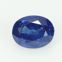 1.17 cts natural blue sapphire loose gemstone oval cut AGL Certified
