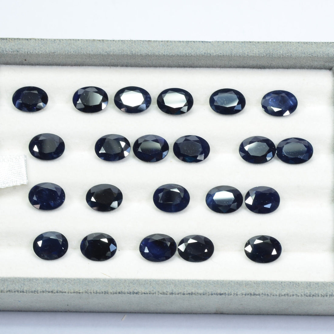 9x7 MM Natural Blue Sapphire Loose Gemstone Oval Cut