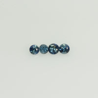 1.3-2.5 mm Natural Blue Sapphire Loose Gemstone Round Diamond Cut Vs Quality Color - Thai Gems Export Ltd.