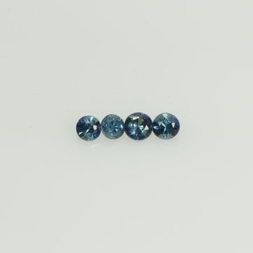1.3-2.5 mm Natural Blue Sapphire Loose Gemstone Round Diamond Cut Vs Quality Color - Thai Gems Export Ltd.