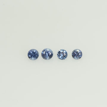 1.8-3.4 mm Natural Blue Sapphire Loose Gemstone Round Diamond Cut Vs Quality Color - Thai Gems Export Ltd.