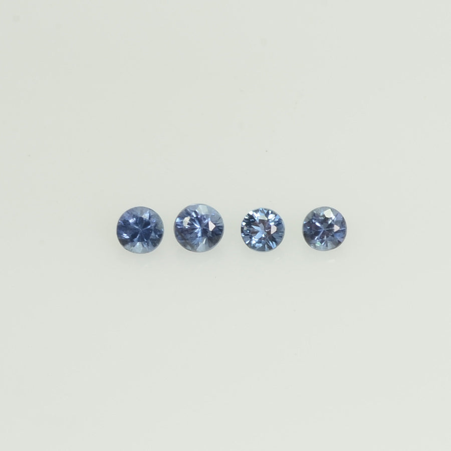 1.8-3.4 mm Natural Blue Sapphire Loose Gemstone Round Diamond Cut Vs Quality Color - Thai Gems Export Ltd.