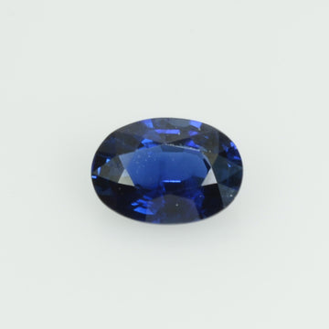 0.72 cts Natural Blue Sapphire Loose Gemstone Oval Cut