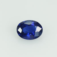 0.76 cts Natural Blue Sapphire Loose Gemstone Oval Cut
