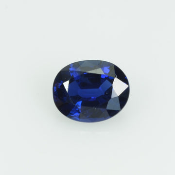 0.76 cts Natural Blue Sapphire Loose Gemstone Oval Cut