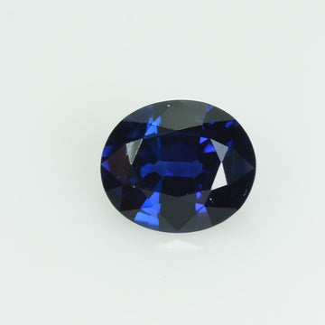 0.91 cts Natural Blue Sapphire Loose Gemstone Oval Cut
