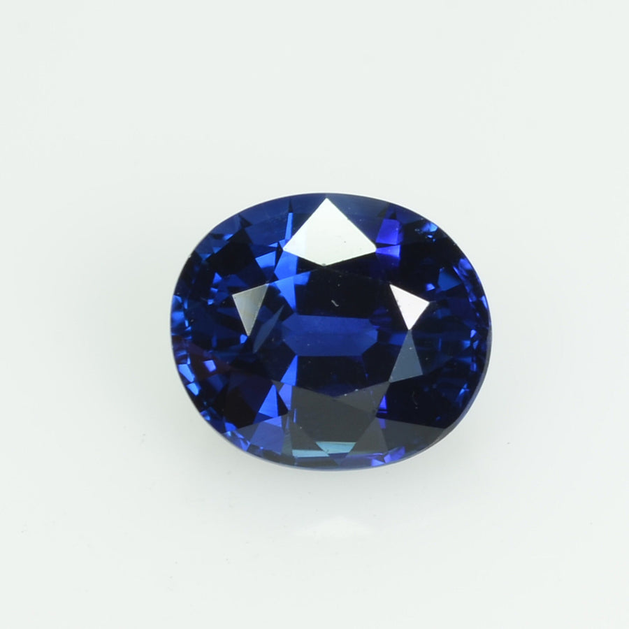 1.52 cts Natural Blue Sapphire Loose Gemstone Oval Cut