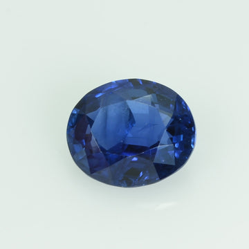 1.33 cts Natural Blue Sapphire Loose Gemstone Oval Cut