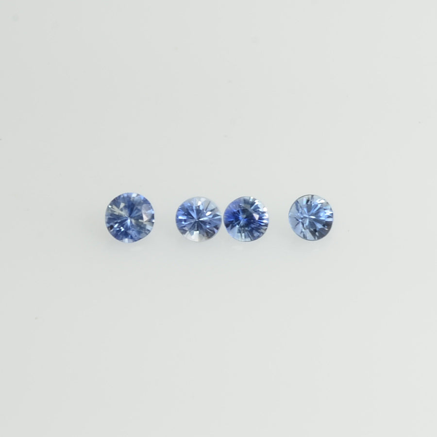 1.0-4.5 mm Natural Blue Sapphire Loose Gemstone Round Diamond Cut Pk Quality Color - Thai Gems Export Ltd.