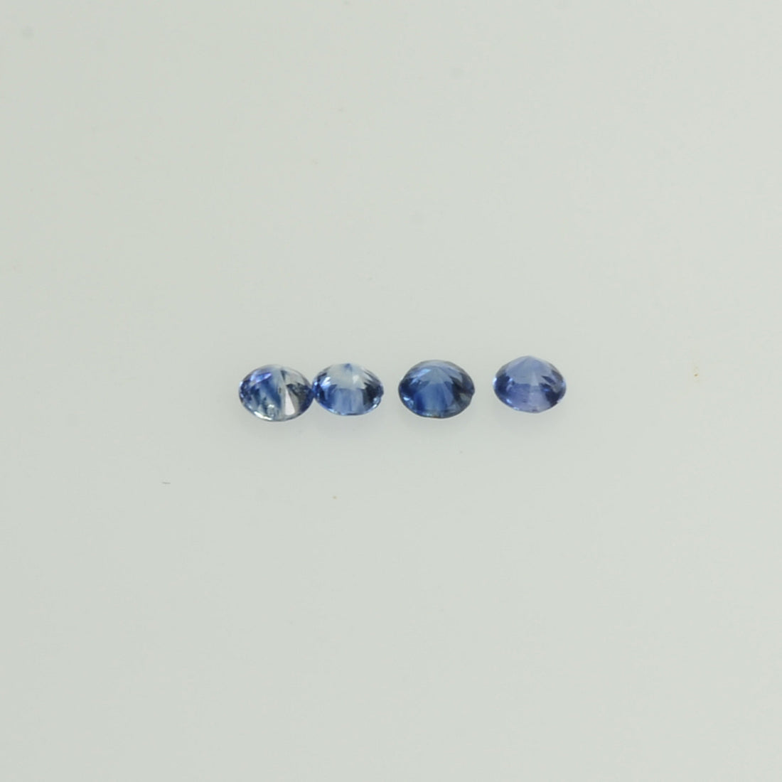 1.0-4.5 mm Natural Blue Sapphire Loose Gemstone Round Diamond Cut Pk Quality Color - Thai Gems Export Ltd.