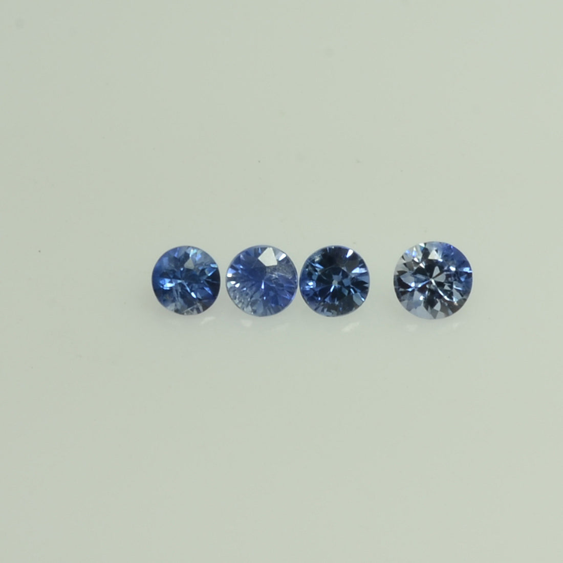 1.0-4.5 mm Natural Blue Sapphire Loose Gemstone Round Diamond Cut Pk Quality Color - Thai Gems Export Ltd.