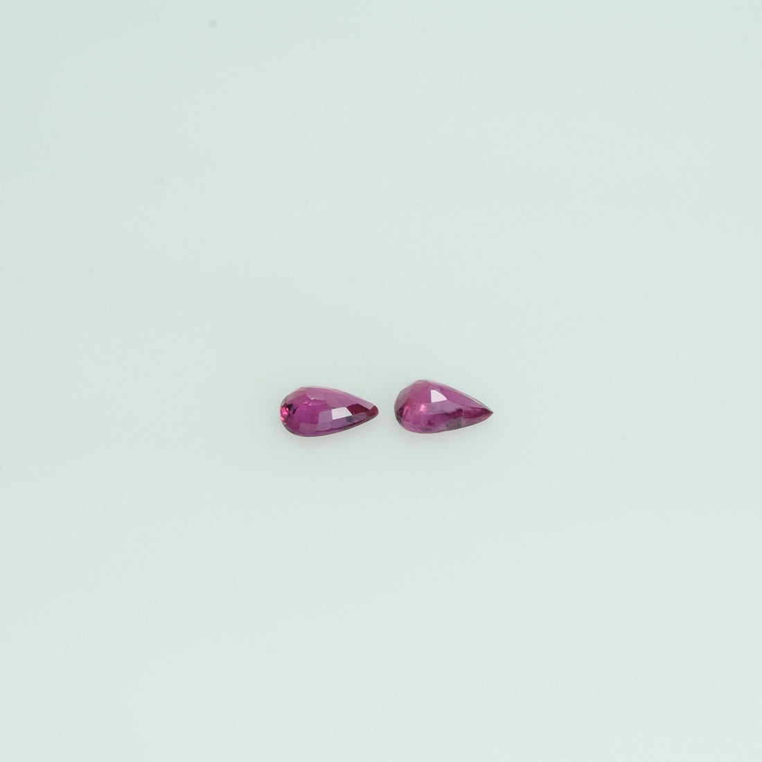 5x3 mm Lot Natural Ruby Loose Gemstone Pear Cut