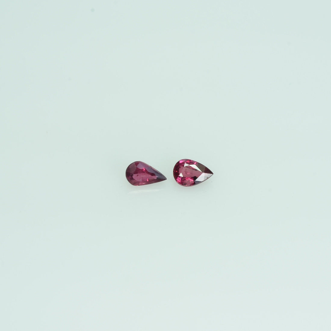 5x3 mm Lot Natural Ruby Loose Gemstone Pear Cut