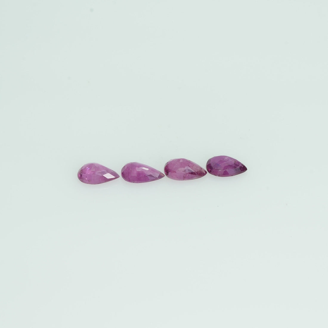 5x3 mm Natural Ruby Loose Gemstone Pear Cut