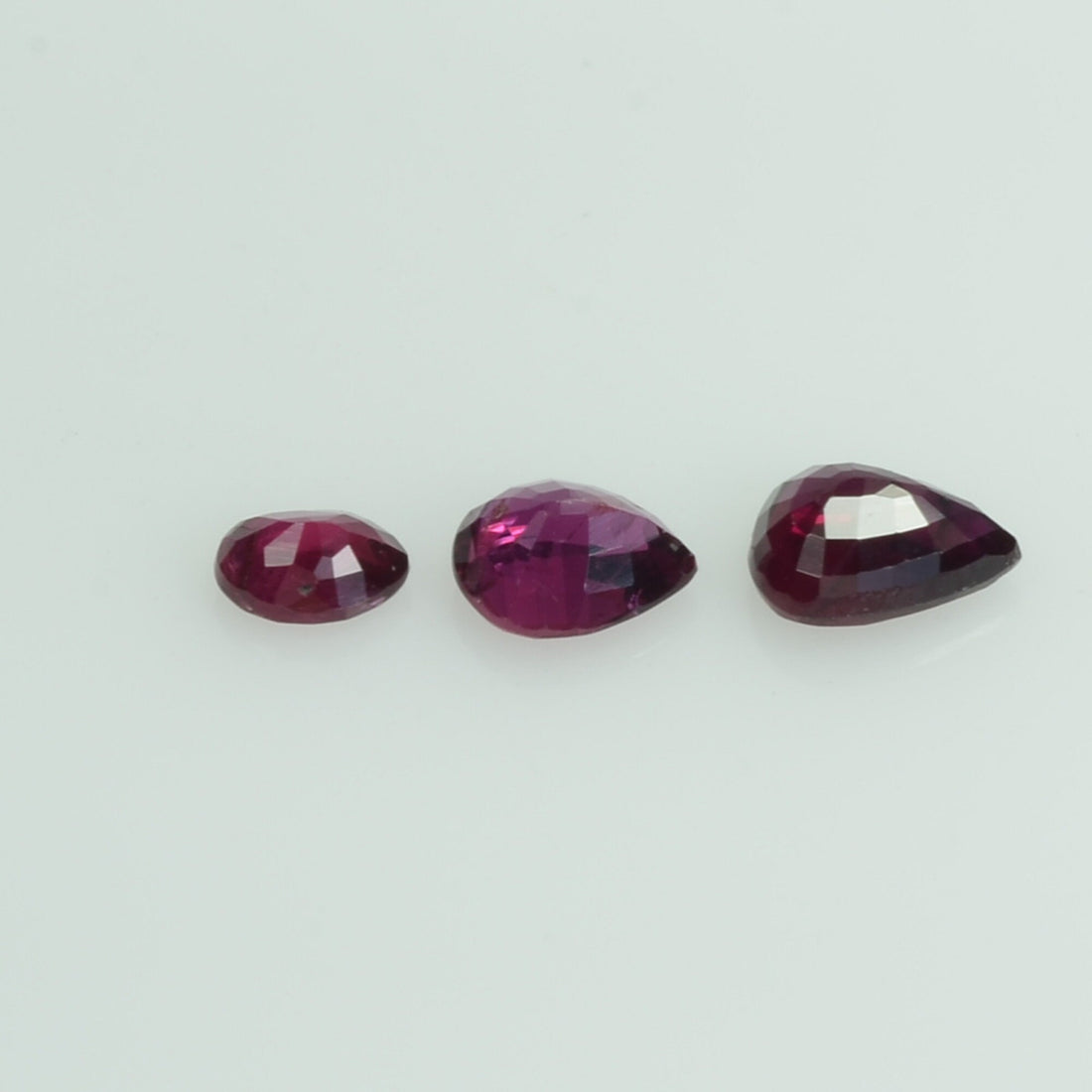 1.29 Cts Natural Ruby Loose Gemstone Pear Cut